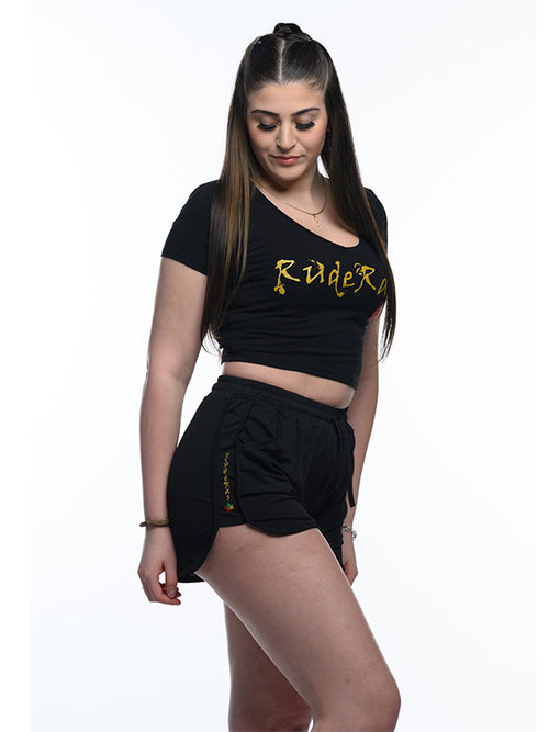 RudeRas Classic Logo Crop Tee