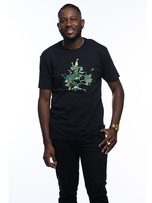 Ruderas splash camouflage tee