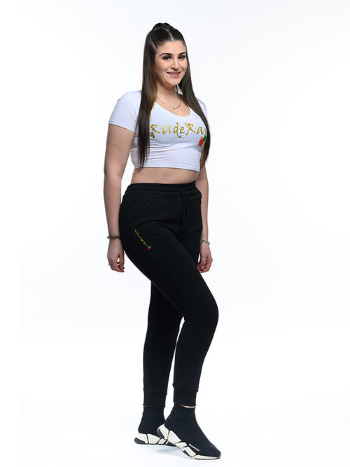 RudeRas Classic Logo Crop Tee