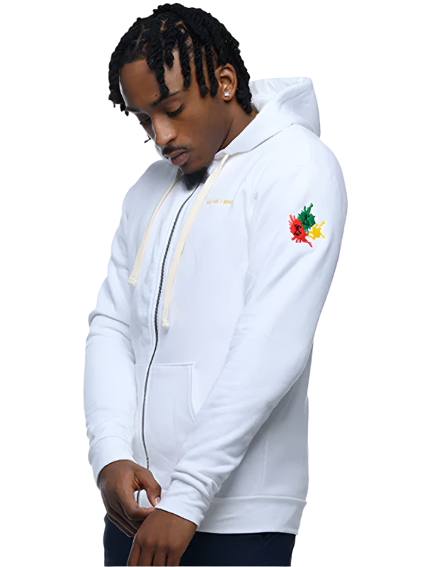 Rude ras white hoodie